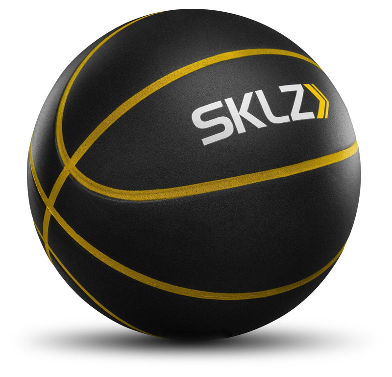SKLZ Bashhhketball Pro Silent Indoor Foam Basketball, Official Size 7 (29.5-in), Black E1