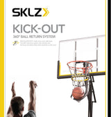 SKLZ Kick-Out 360 Degree Clip-On Basketball Shot Return System Training Aid