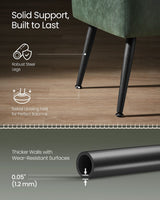Songmics Home Modern Forest Green Ottoman Storage Bench