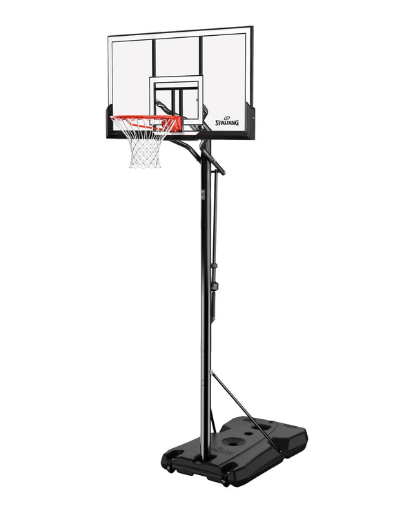 Spalding Acrylic Rapidlock Twist Portable Basketball System, 52-in P4