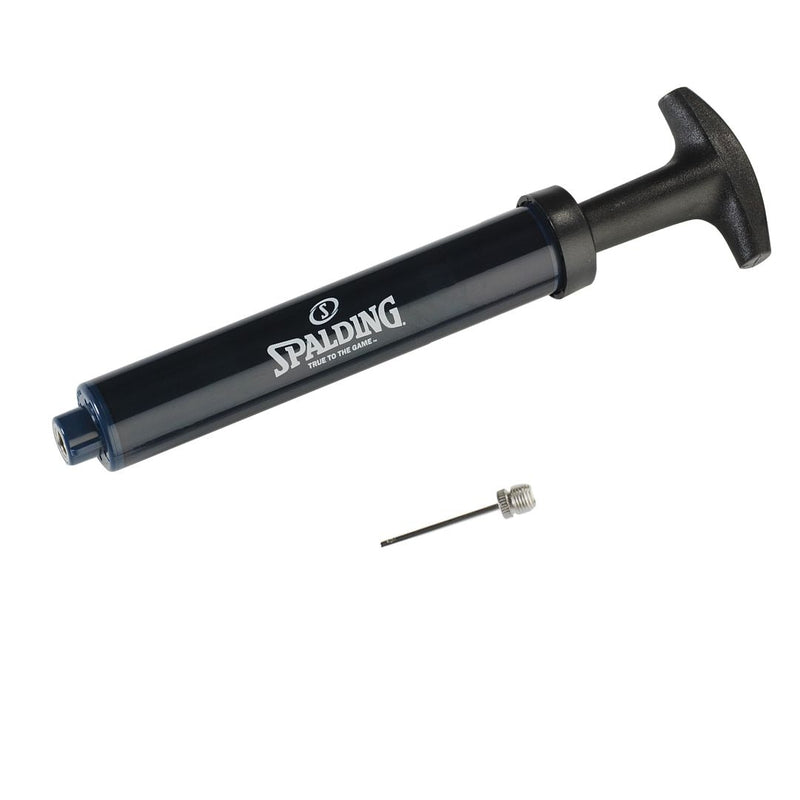 Spalding Dual-Action Portable Hand-Held Air Pump with Inflation Needle For All Sport Balls, 6-in B9