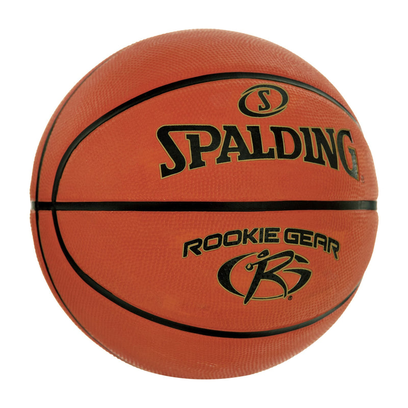 Spalding Rookie Gear Rubber Basketball, Brown, Size 5 Z6