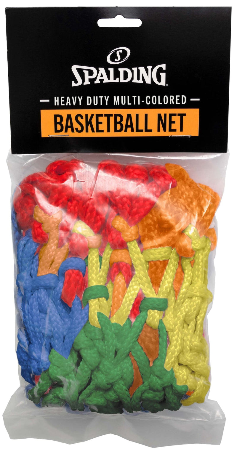 Spalding Standard Replacement Basketball Net, Rainbow K2