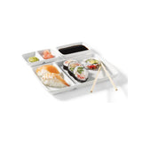Starfrit Oven & Dishwasher Safe Ceramic Fondue Plate, Serves 2, 6-pc