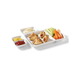 Starfrit Oven & Dishwasher Safe Ceramic Fondue Plate, Serves 2, 6-pc
