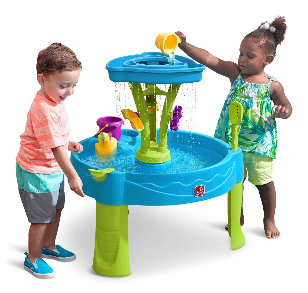 Step 2 Summer Showers Water Table with Accessories, Ages 1.5+