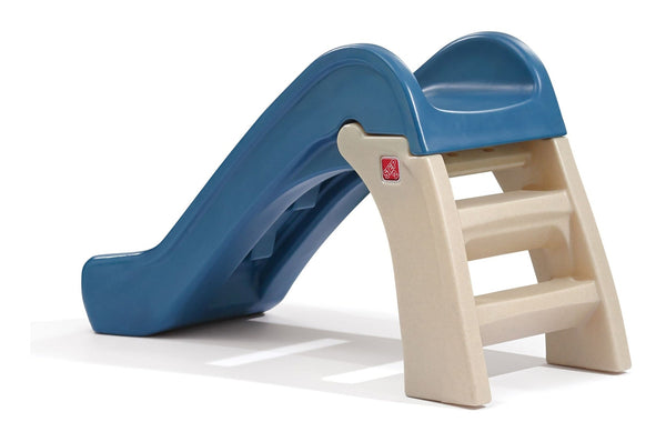 Step2 Outdoor Portable Play & Fold Jr. Baby Slide, Blue, Ages 1.5+ T9