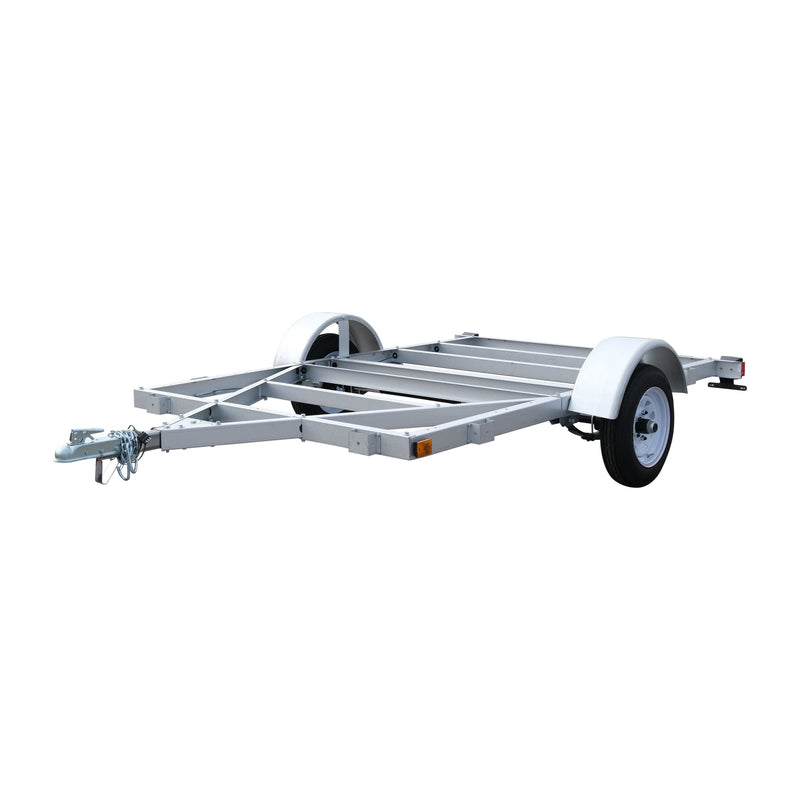 Stirling 5x8-ft Open Frame Galvalume Plus Stirling Kit Trailer Y7