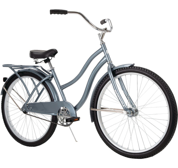 Supercycle Classic Cruiser Comfort Bike 26-in Wheel, Grey X0