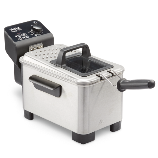 T-fal Easy Pro Deep Fryer, Stainless Steel, 3L W1