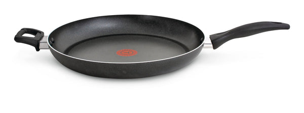 T-fal Giant Aluminum Non-Stick Frying Pan, Dishwasher & Oven Safe, Black, 13-in Y0