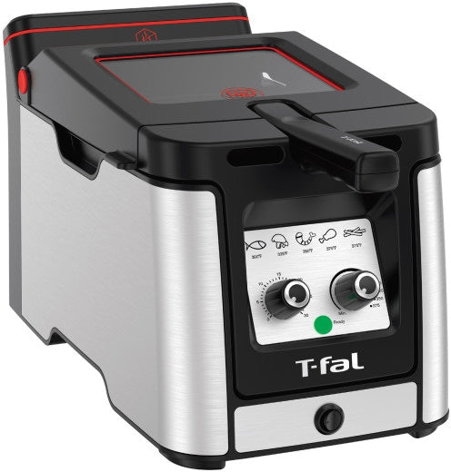 T-fal Odorless Deep Fryer, Stainless Steel, 3.5-L P5