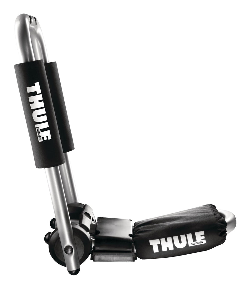 Thule 835 Hull-a-Port Pro Rooftop J-Stacker Roof Top Mount Kayak Rack, Adjustable, 34-in, 2-pc Q1