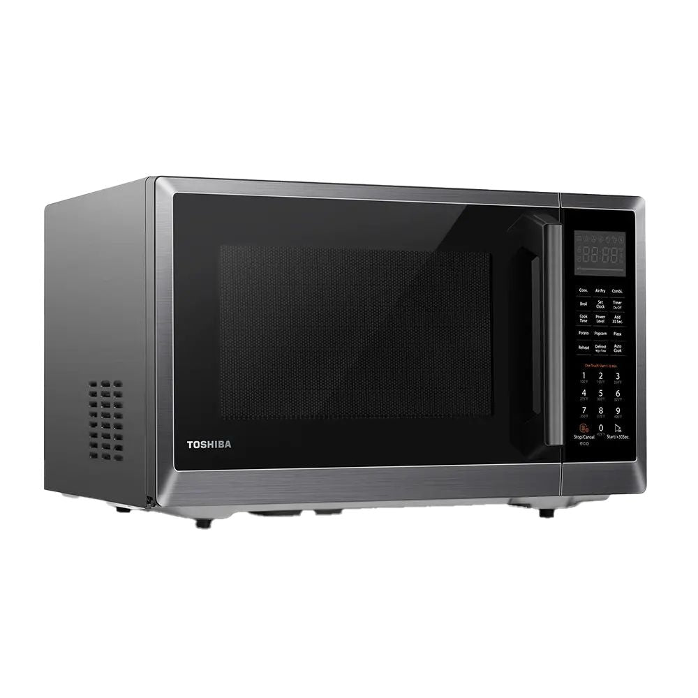 Toshiba Countertop Microwave, Stainless Steel Air Fryer, 1500 W, 1.0-cu-ft