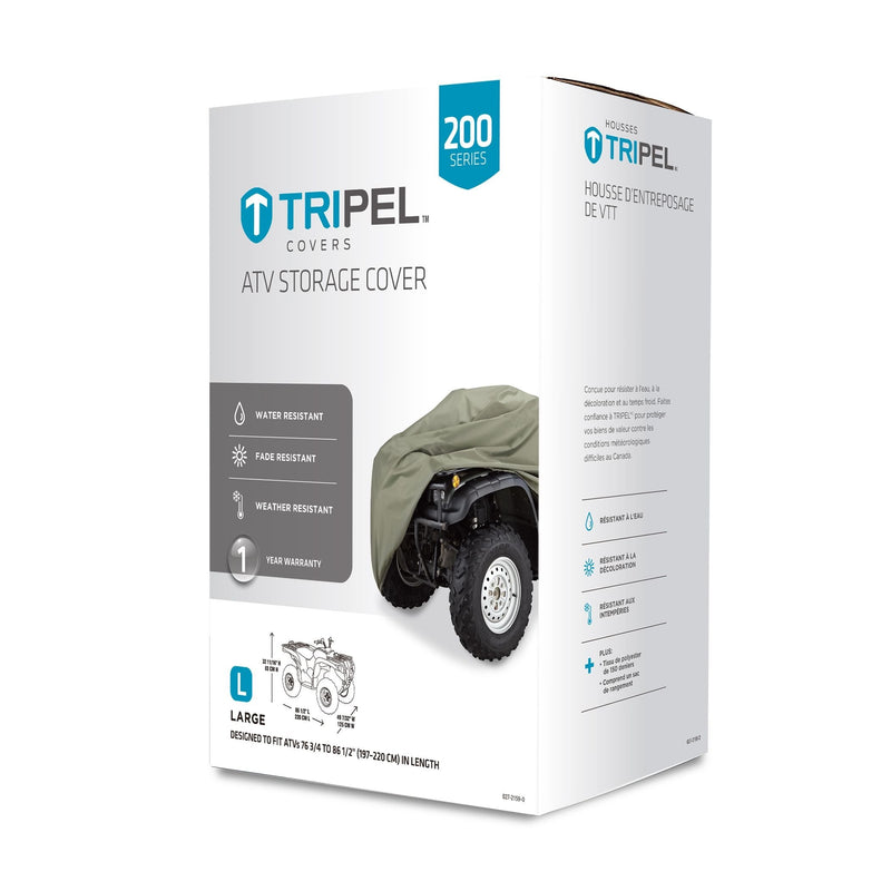 Tripel Waterproof ATV Storage Cover, Large R5