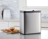 Type A Puro Stainless Steel Food Waste/Compost Caddy Bin