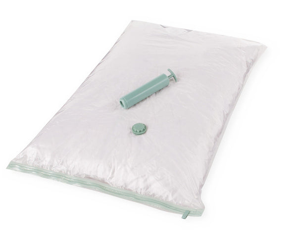 type A Reusable Vacuum Seal Storage Bag with Pump, Jumbo, 3-pk A0