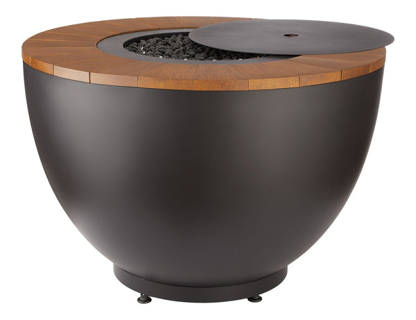 Vermont Castings Round Outdoor Gas Fire Table, 65,000 BTUs, 36-in R5