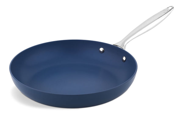 Vida by PADERNO Aluminum Non-Stick Frypan, Blue, 10 1/4-in O7