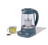 Vida by PADERNO Colour Series Electric Variable Temperature Steeping Kettle, Bluefin, 1.7-L