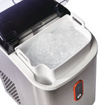 Vida by PADERNO Countertop Soft Nugget Ice Maker, 33-lb Ice/Day, Stainless Steel