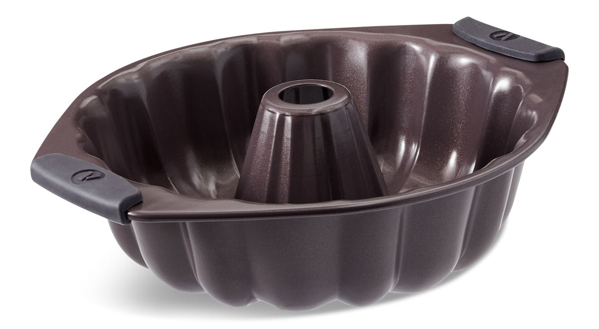 Vida by PADERNO Non-Stick Fluted Cake Pan, 9.5-in