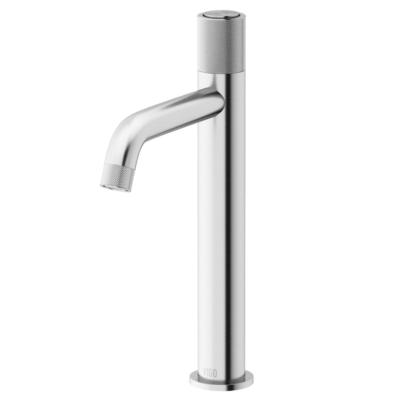 VIGO Apollo 10-in Vessel Bathroom Faucet, Various Finishes J1