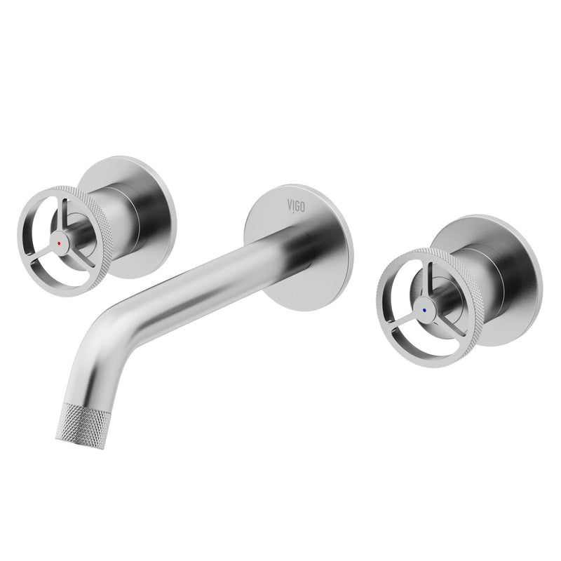 VIGO Cass Wall Mount Bathroom Faucet W6