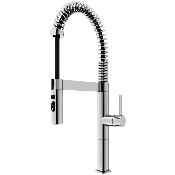 VIGO Edison Pro 20-in Kitchen Faucet, Various Finishes C2