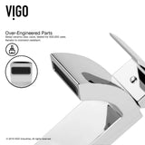 VIGO Glass Sheer Black Bathroom Sink/Basin Set with Duris Faucet and Round Vessel