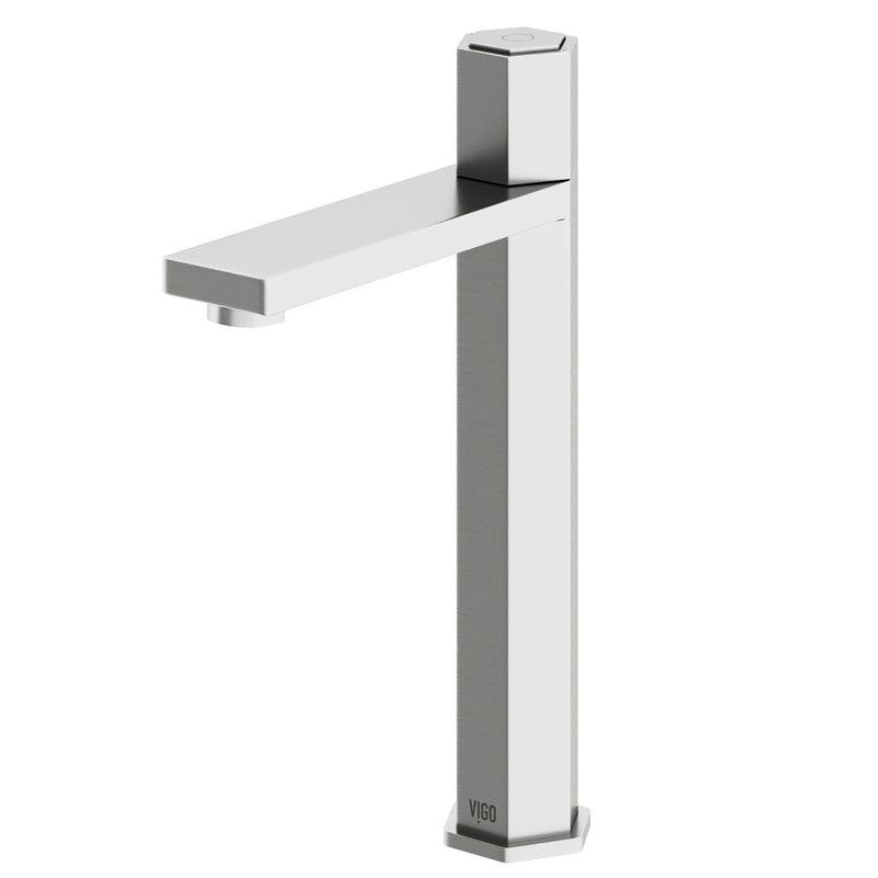VIGO Nova 11-in Vessel Bathroom Faucet, Various Finishes Z7
