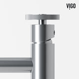VIGO Wisteria MatteStone White Bathroom Sink/Basin Set with Cass Faucet and Oval Composite Vessel