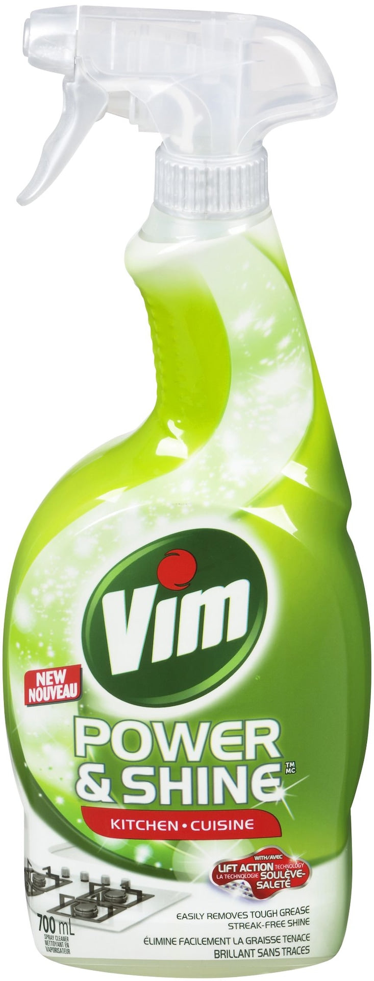 Vim Power & Shine Kitchen Cleaner Spray, 700-mL B6