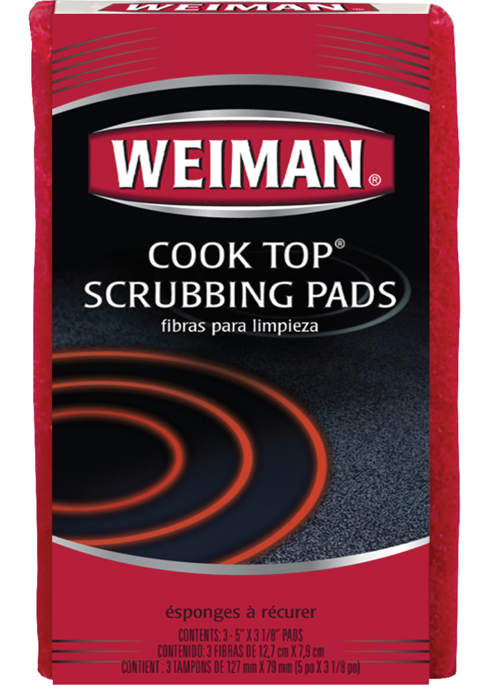Weiman No Scratch Cooktop Scrubbing Pads for Ceramic and Glass Ranges, 3-pk Z5
