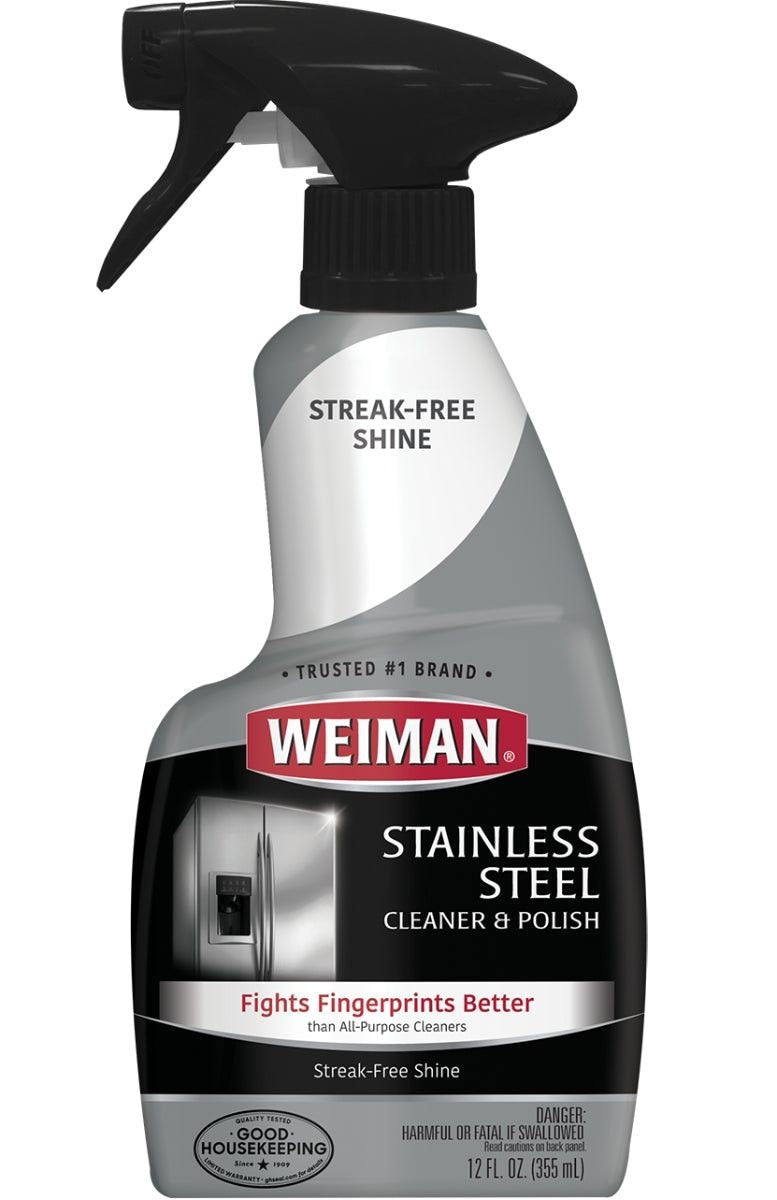 Weiman Stainless Steel Cleaner and Polish Spray, 355-mL D4