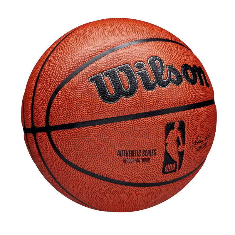 Wilson NBA Authentic Indoor/Outdoor Basketball, Official Size, Brown L3