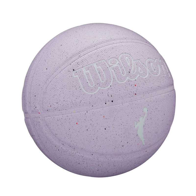 Wilson WNBA Heir Eco Basketball, Size 6, Rubber, Lavender I8