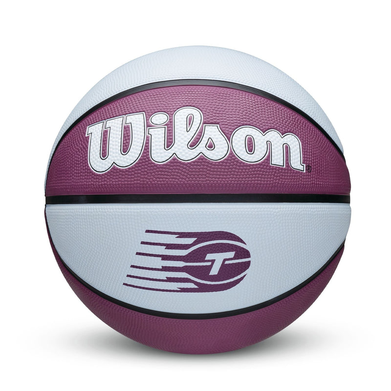 Wilson WNBA Toronto Tempo Team Tribute Basketball, Official Size 6 (28.5-in), Purple X4