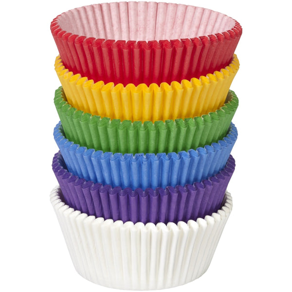 Wilton Paper Baking Cups, Rainbow, 2-in, 150-pk Z1