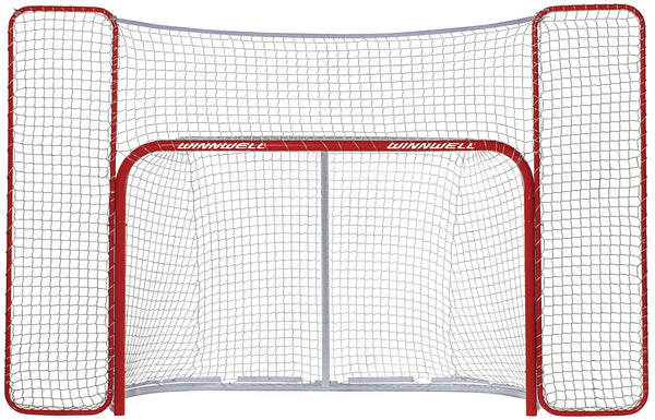 Winnwell Steel Street Hockey Net with Backstop, 72-in R7
