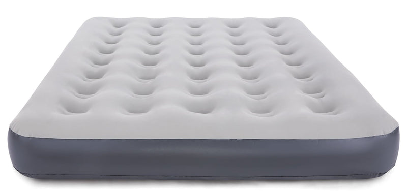 Woods Single-High Inflatable Air Mattress/Airbed with 2-in-1 Pump For AC/DC Outlets, Queen R3