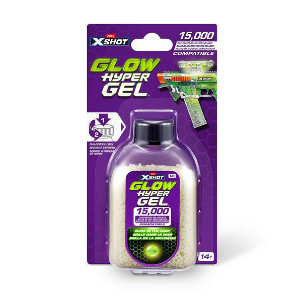 X-Shot Hyper Gel Glow Pellet Refill Pack with 15000 Hyper Gel Pellets M9