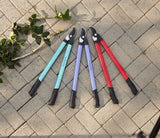 Yardworks Colour Lopper, Carbon Steel, 1 3/8-in Cutting Capacity, Blue/Red/Purple